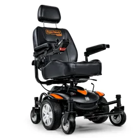 GoRide CRX Powerchair - 300 lb Capacity, Mid-Wheel Drive, 12.8 Mile Range