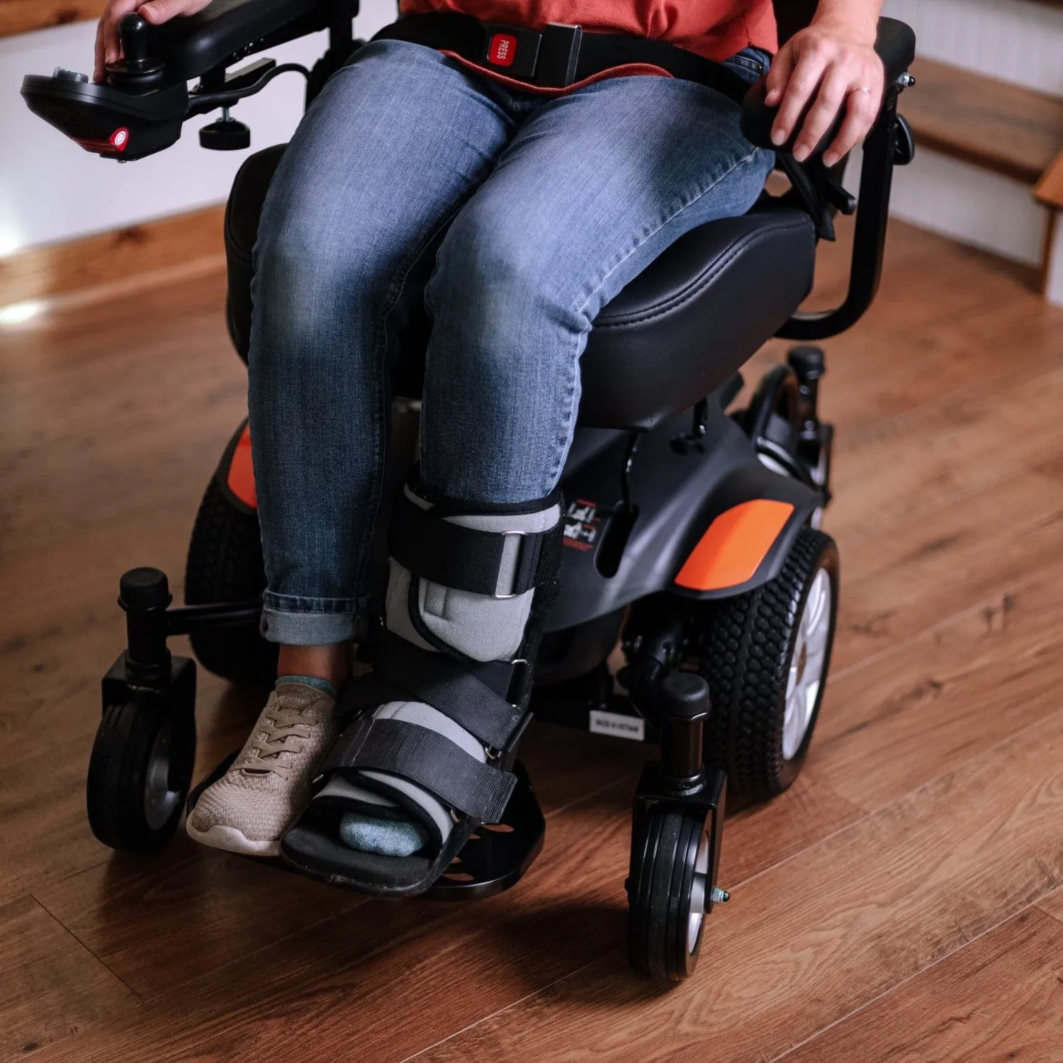 GoRide CRX Powerchair - 300 lb Capacity, Mid-Wheel Drive, 12.8 Mile Range