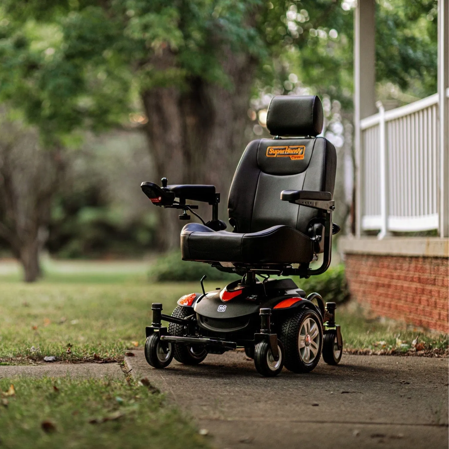 GoRide CRX Powerchair - 300 lb Capacity, Mid-Wheel Drive, 12.8 Mile Range
