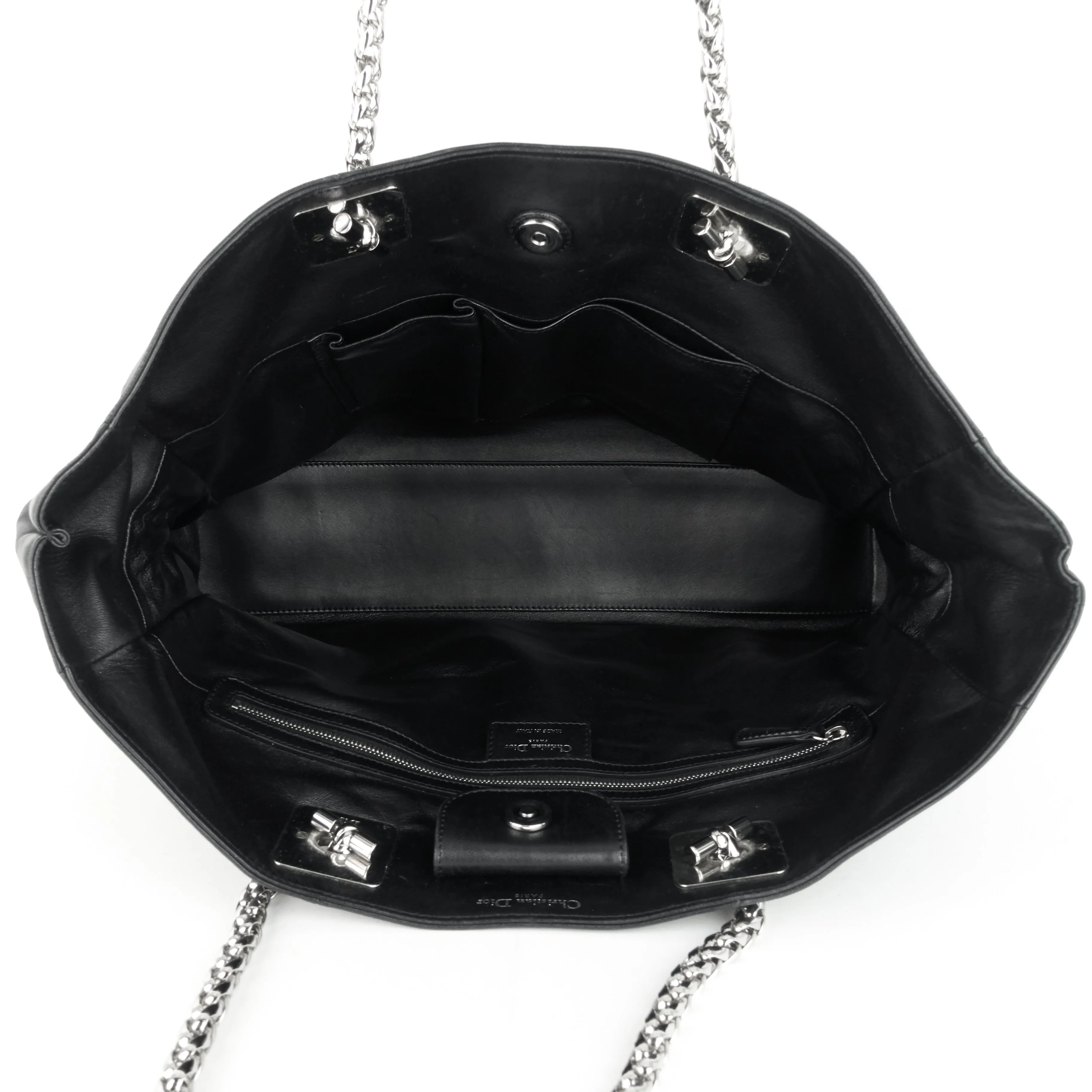 Granville Chain XL Cannage Lambskin Leather Tote Bag