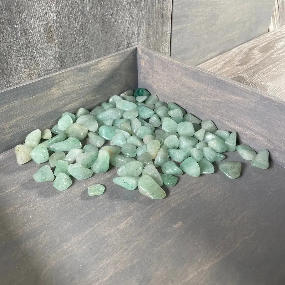Green Aventurine Tumbled Stones – Bulk Wholesale by the Pound