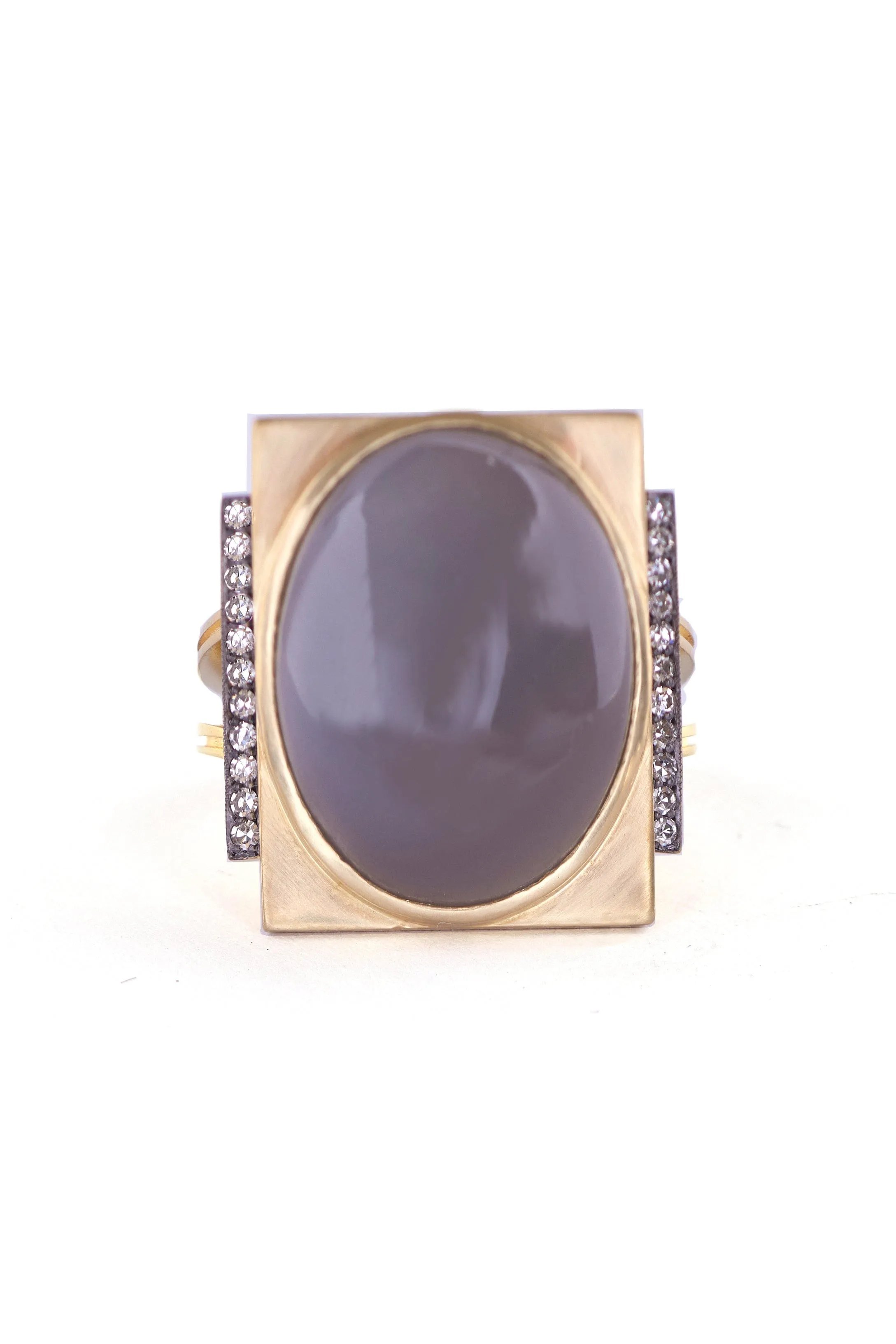 Grey Moonstone Renee Ring