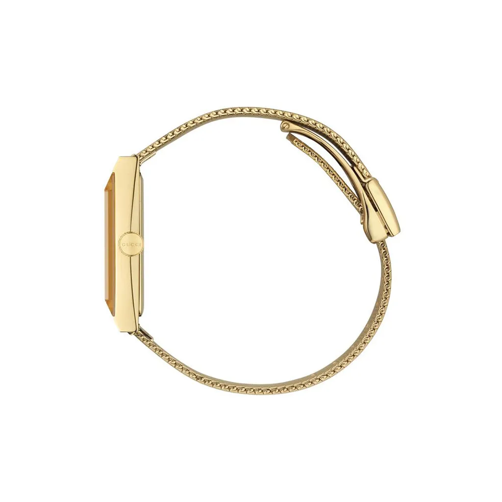 Gucci G-Frame Quartz White, Red and Navy Mother of Pearl Dial - YA147410