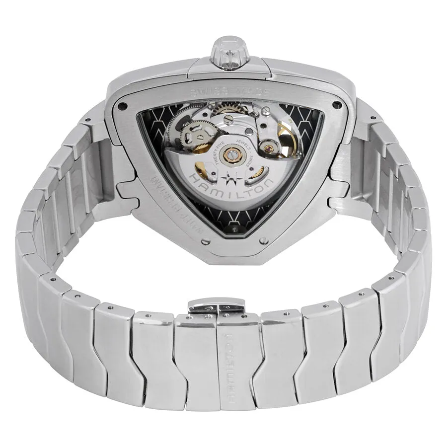 Hamilton Ventura Elvis80 Automatic Skeleton Shield Shaped Men's Watch H24555181