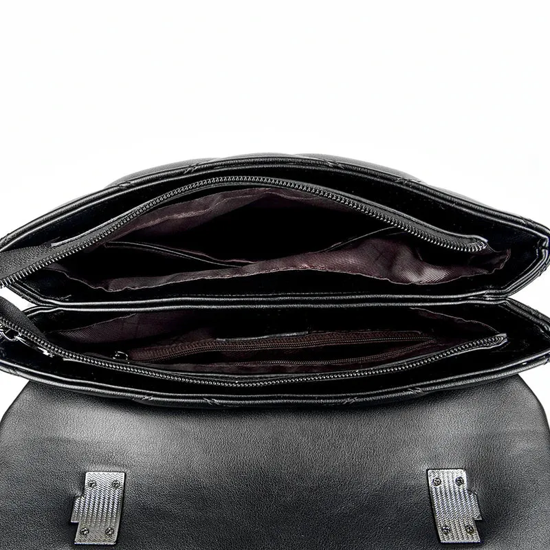 High Capacity Solid Color Shopping Tote – Luxury Designer Leather Handbag, High-Quality Shoulder Bag for Women