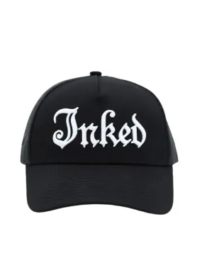 Inked Embroidered Trucker Hat
