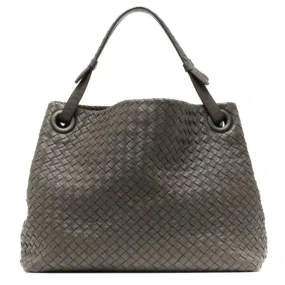 Intrecciato Leather Tote