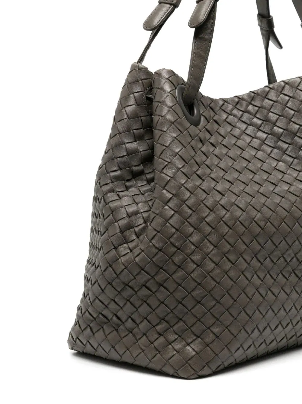 Intrecciato Leather Tote