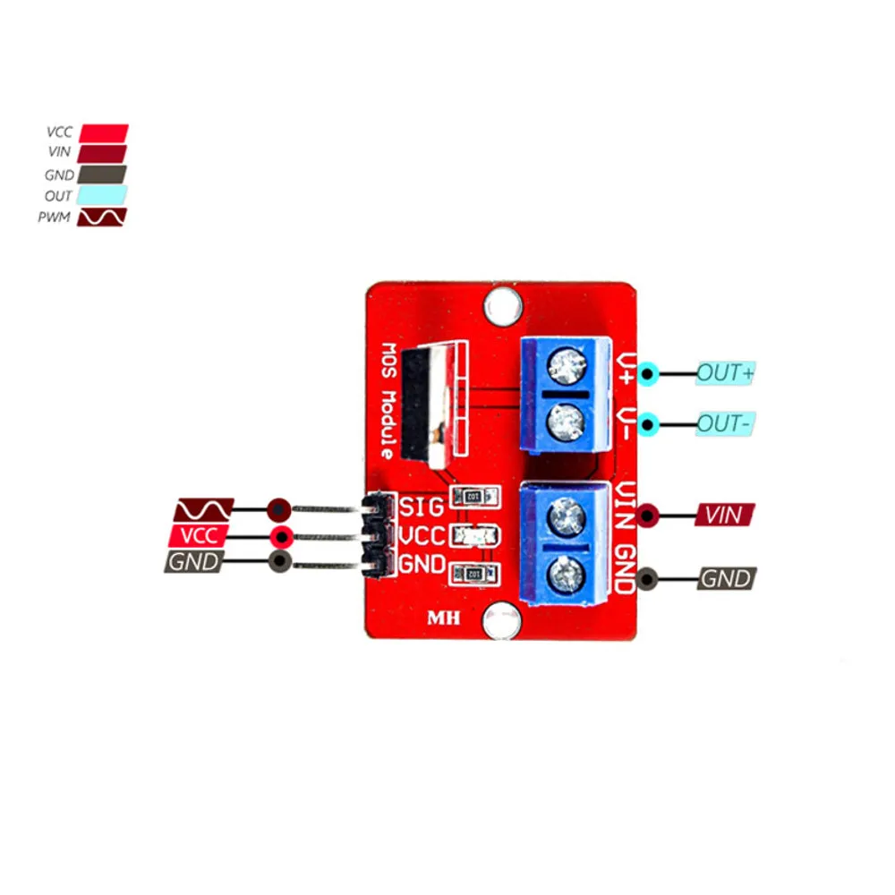 IRF520 MOSFET Driver Module for Arduino ARM Raspberry pi