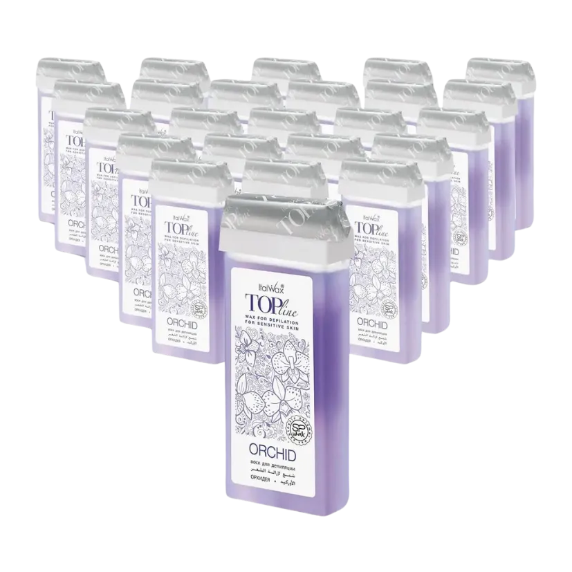 ITALWAX - Orchid Top Line Wax Cartridge, 24 x 100ml