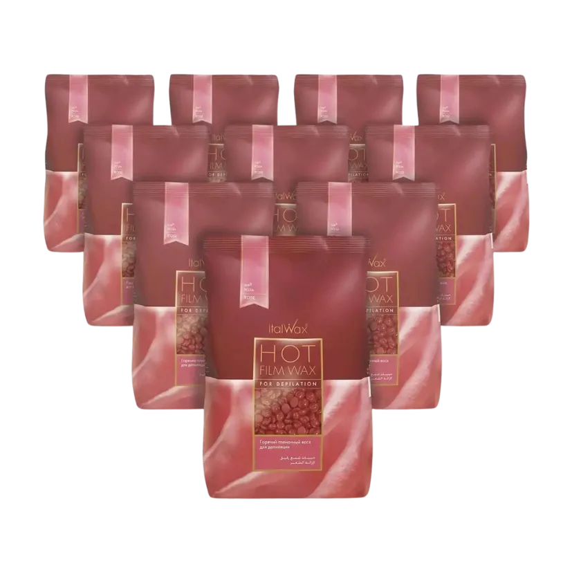 ITALWAX - Rose Hard Wax, 10 x 1kg