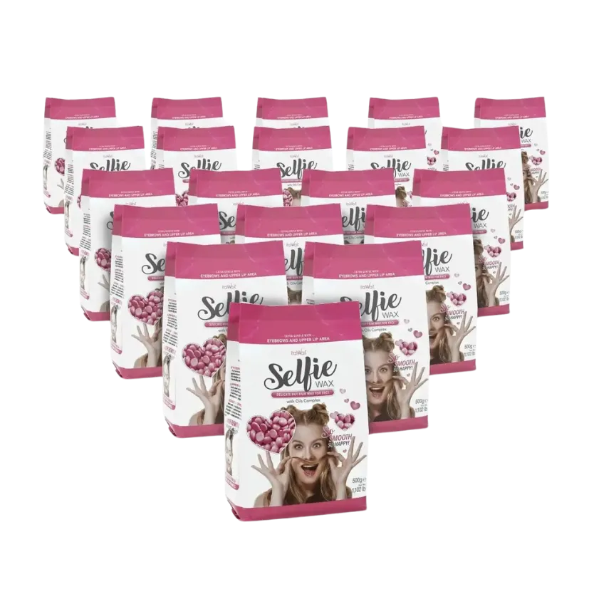 ITALWAX - Selfie Hard Wax, 20 x 500g