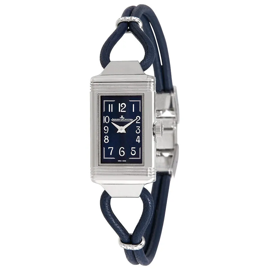 Jaeger LeCoultre Reverso One Cordonnet Blue Dial Ladies Watch Q326858J