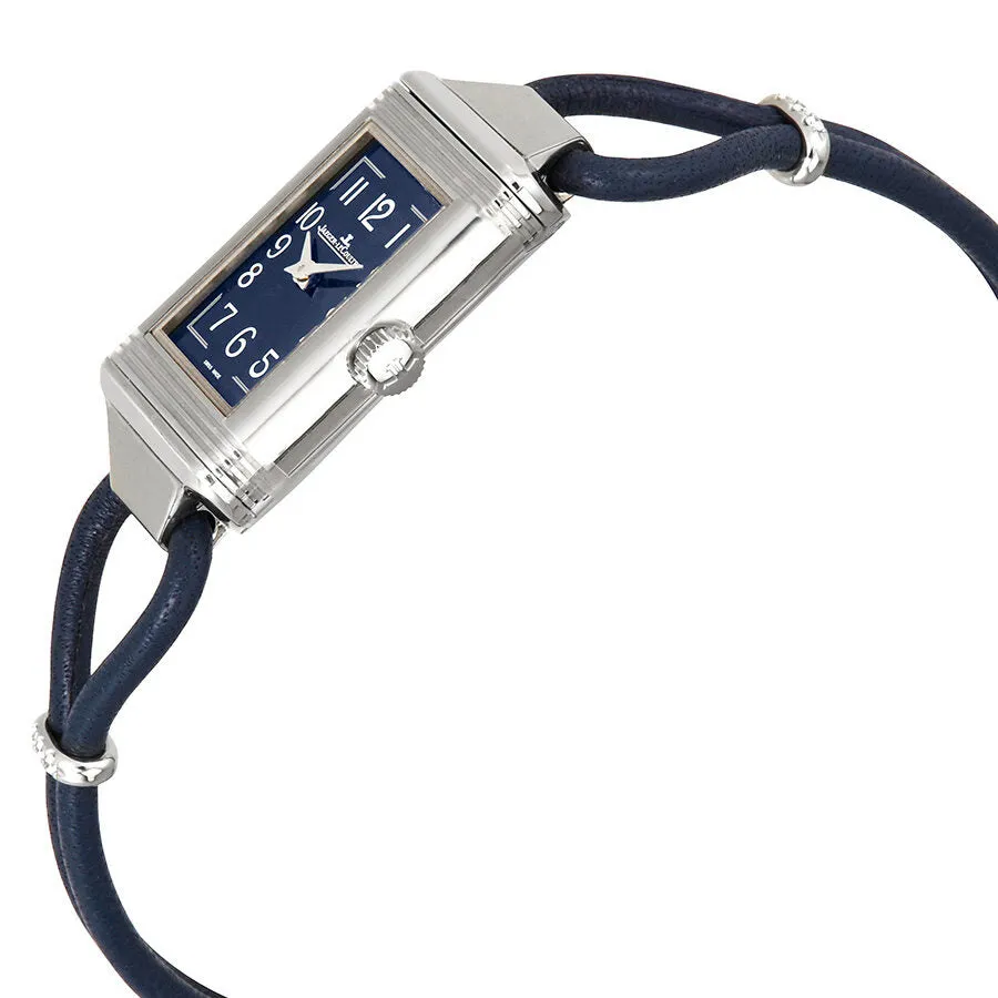 Jaeger LeCoultre Reverso One Cordonnet Blue Dial Ladies Watch Q326858J