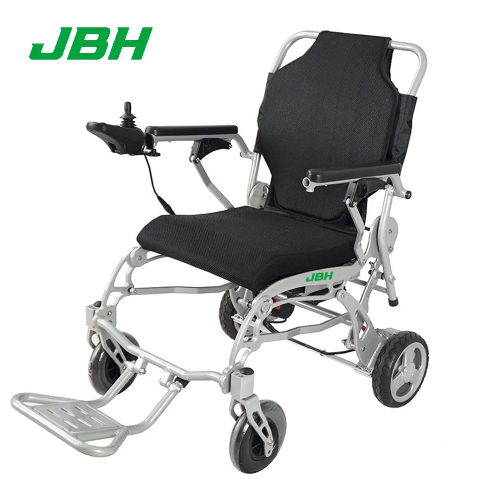 JBH Handicapped Folding Motorized Automatic Power Electric Wheelchair For Disabled