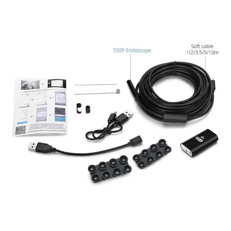 KERUI- 1200P WIFI Endoscope IP67 HD Wireless Snake Camera/ 1-10M optional