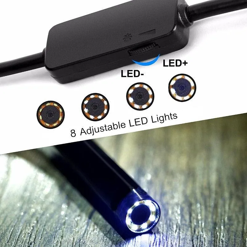 KERUI- 1200P WIFI Endoscope IP67 HD Wireless Snake Camera/ 1-10M optional