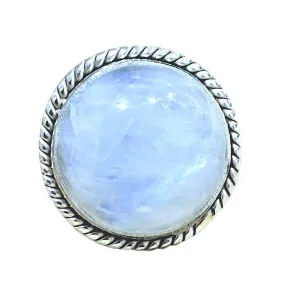 Laihas Large Blue Magic Twisted Moonstone Ring