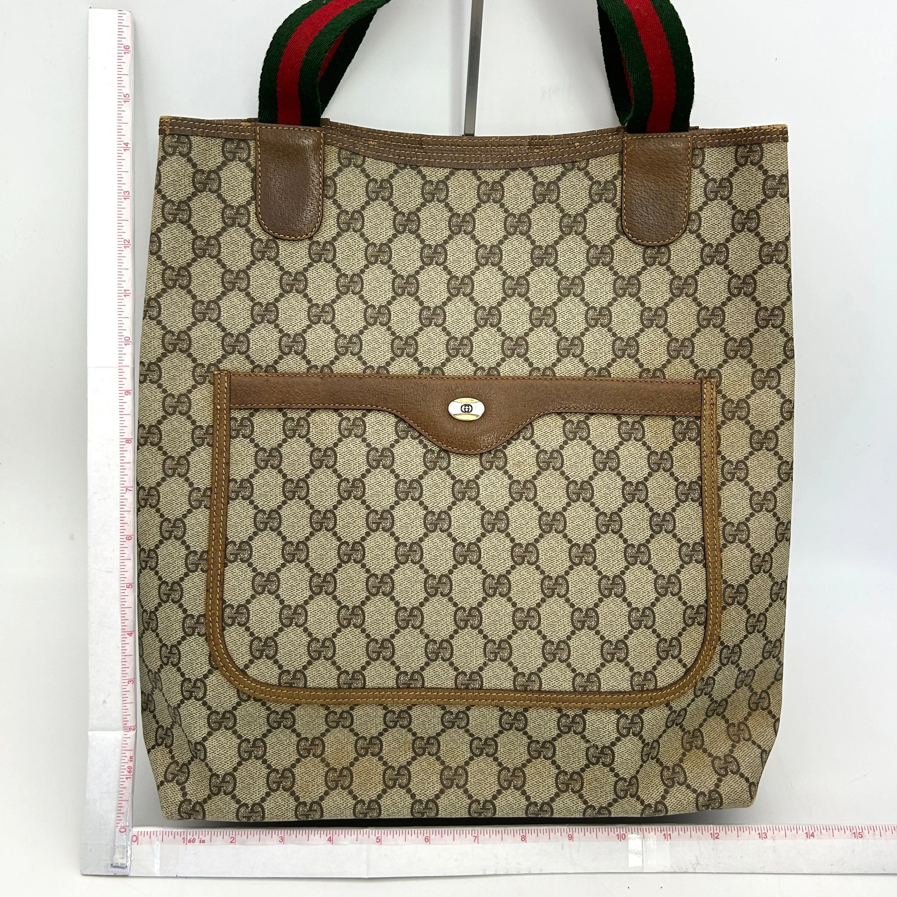Leather tote Gucci Beige in Leather gu9919gd