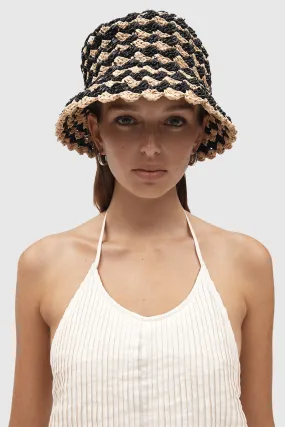 Lola Hat - Natural / Black