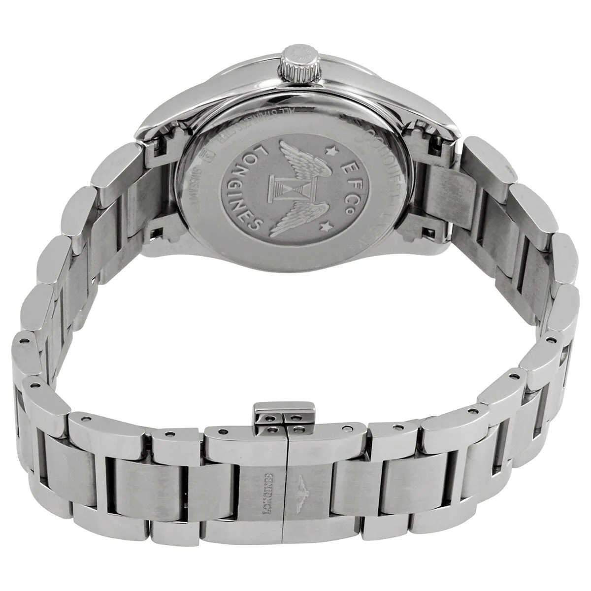 Longines Conquest Classic Quartz Silver Dial Ladies Watch L22860726 L2.286.0.72.6