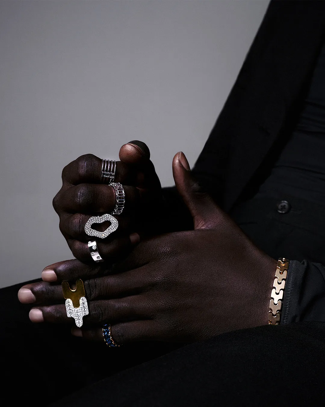 Louise B ear cuff/ ring