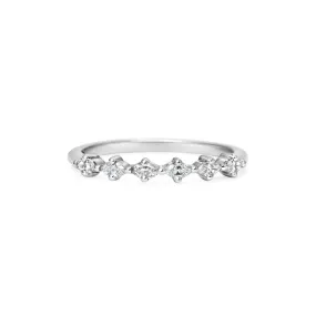 Marquise Diamond Wedding Band