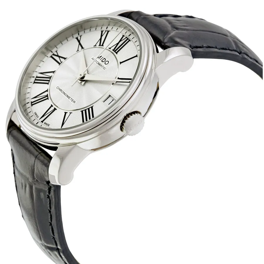 Mido Baroncelli III Automatic Silver Dial Ladies Watch M0102081603320