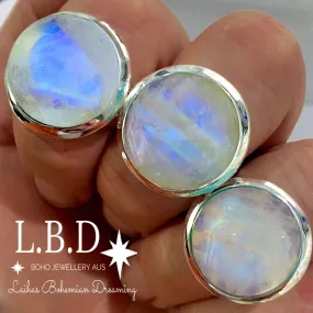 Moonstone Ring -XLarge Round Classic Chic