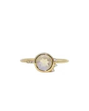 Moonstone Sun Ring