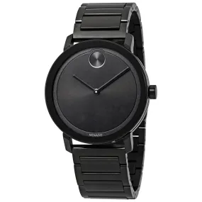 Movado Bold Black Dial Black Ion-plated Men's Watch 3600538