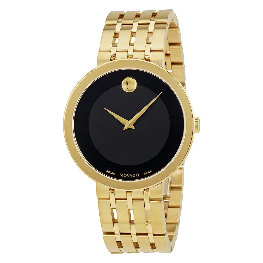 Movado Esperanza Black Dial Men's Watch 0607059