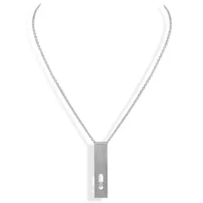 Natural Titanium Diamond Necklace