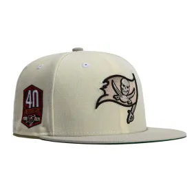 New Era  Chrome Tampa Bay Buccaneers 40th Anniversary 59FIFTY Fitted Hat
