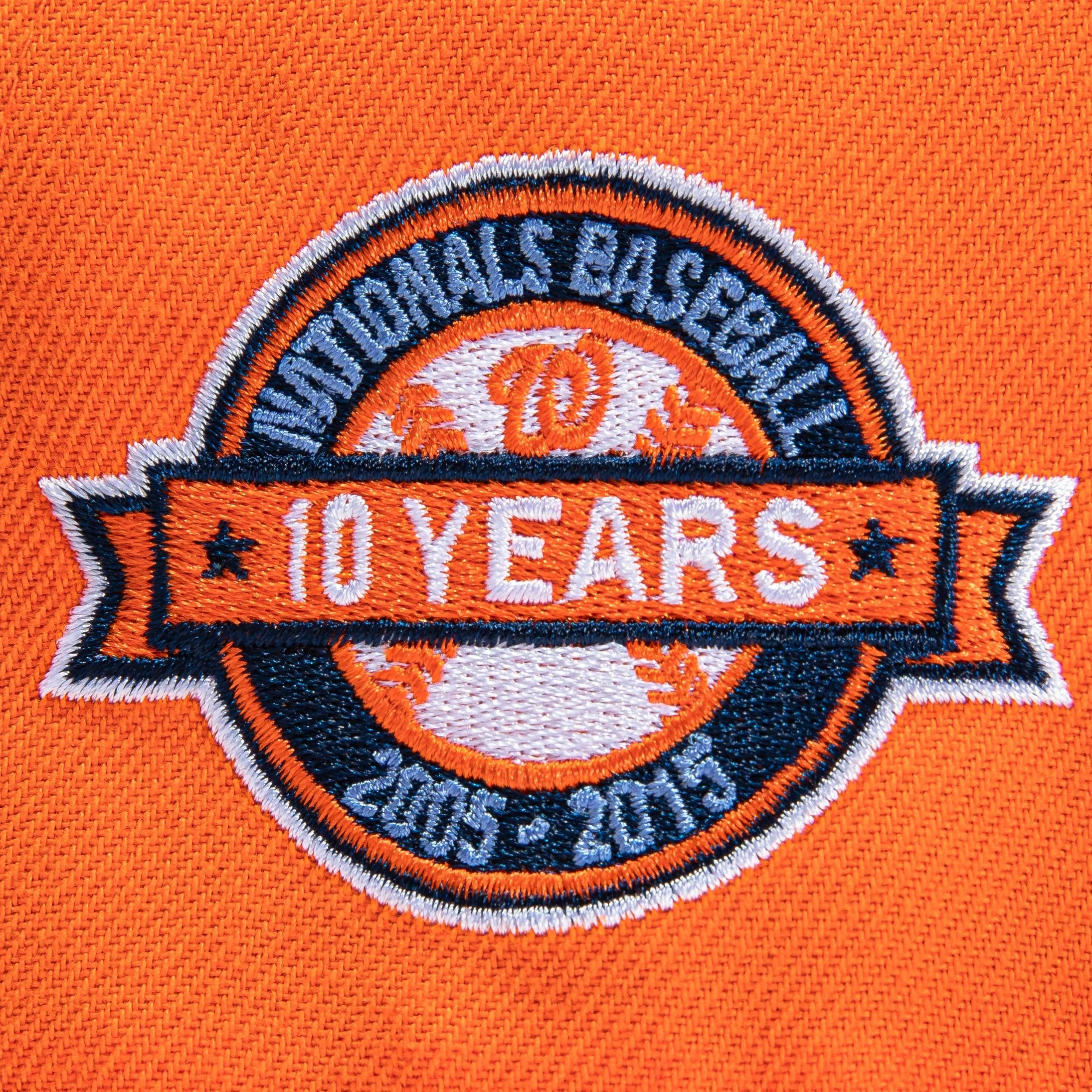 New Era  Orange Crush Washington Nationals 10th Anniversary 59FIFTY Fitted Hat