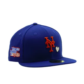 New York Mets Team Heart 59Fifty Fitted