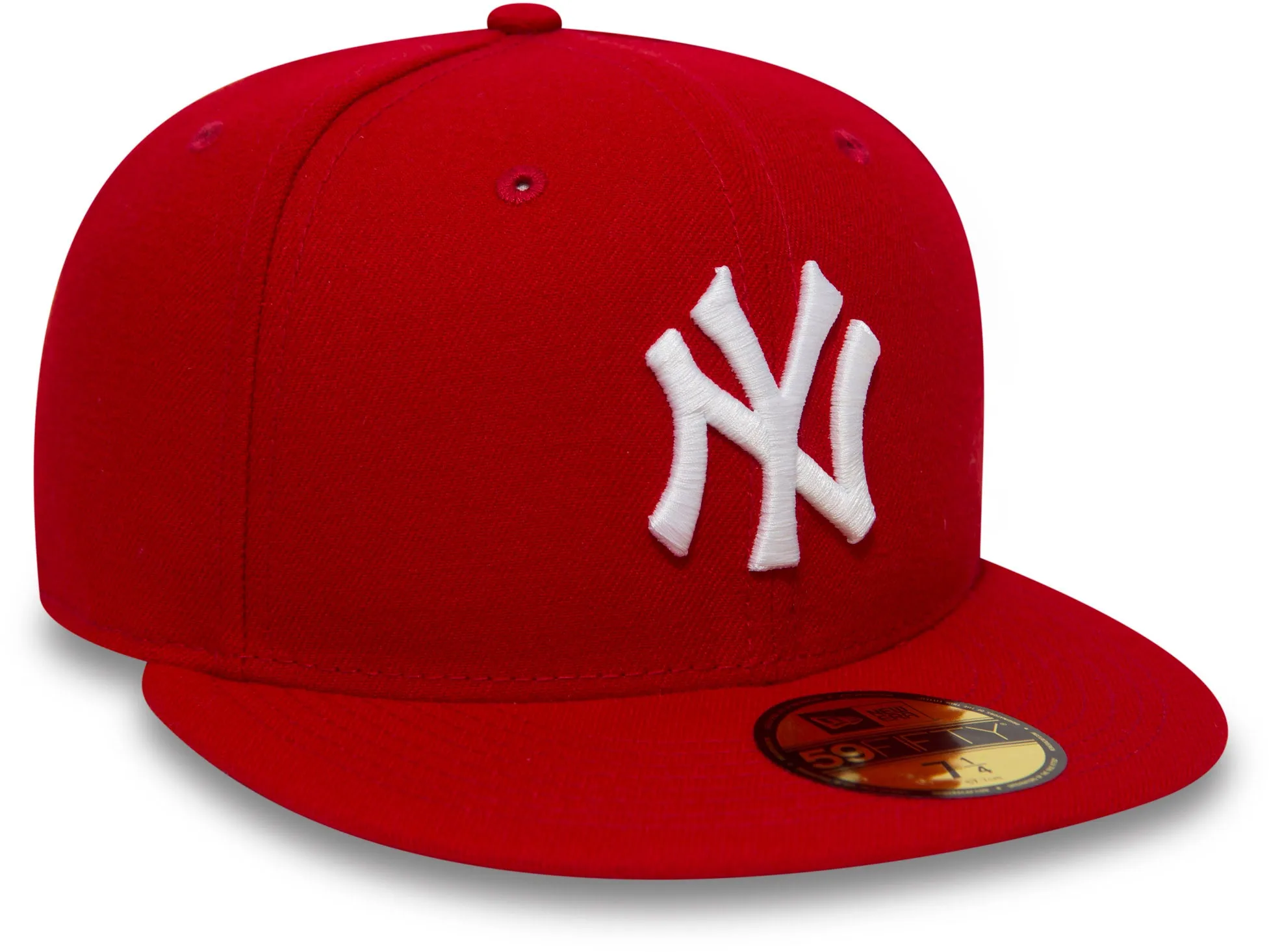 New York Yankees New Era 59Fifty MLB Scarlet Baseball Cap