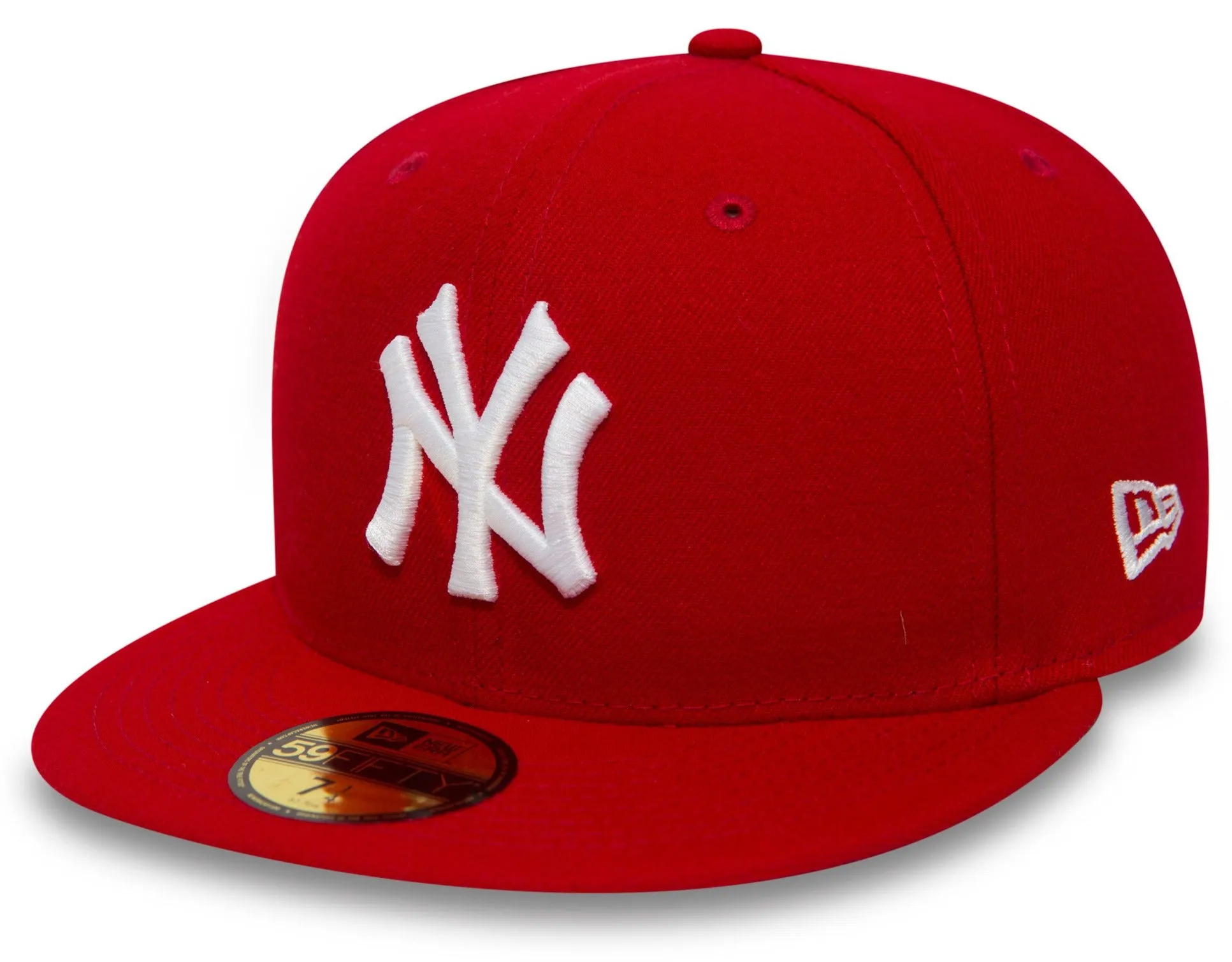 New York Yankees New Era 59Fifty MLB Scarlet Baseball Cap