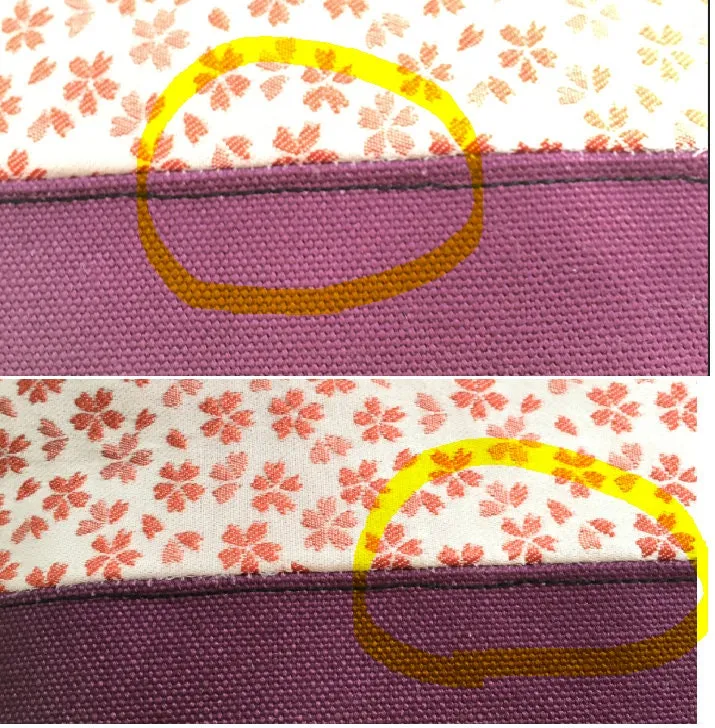 OUTLET Small Tote Bag, Pink tote, Floral bag, Canvas Bag, Brocade, Silk, Japanese Silk, Small bag, Purse, Women's Bag, One of a kind, Cherry