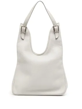 Pearl Grey Clemence Massai PM Tote