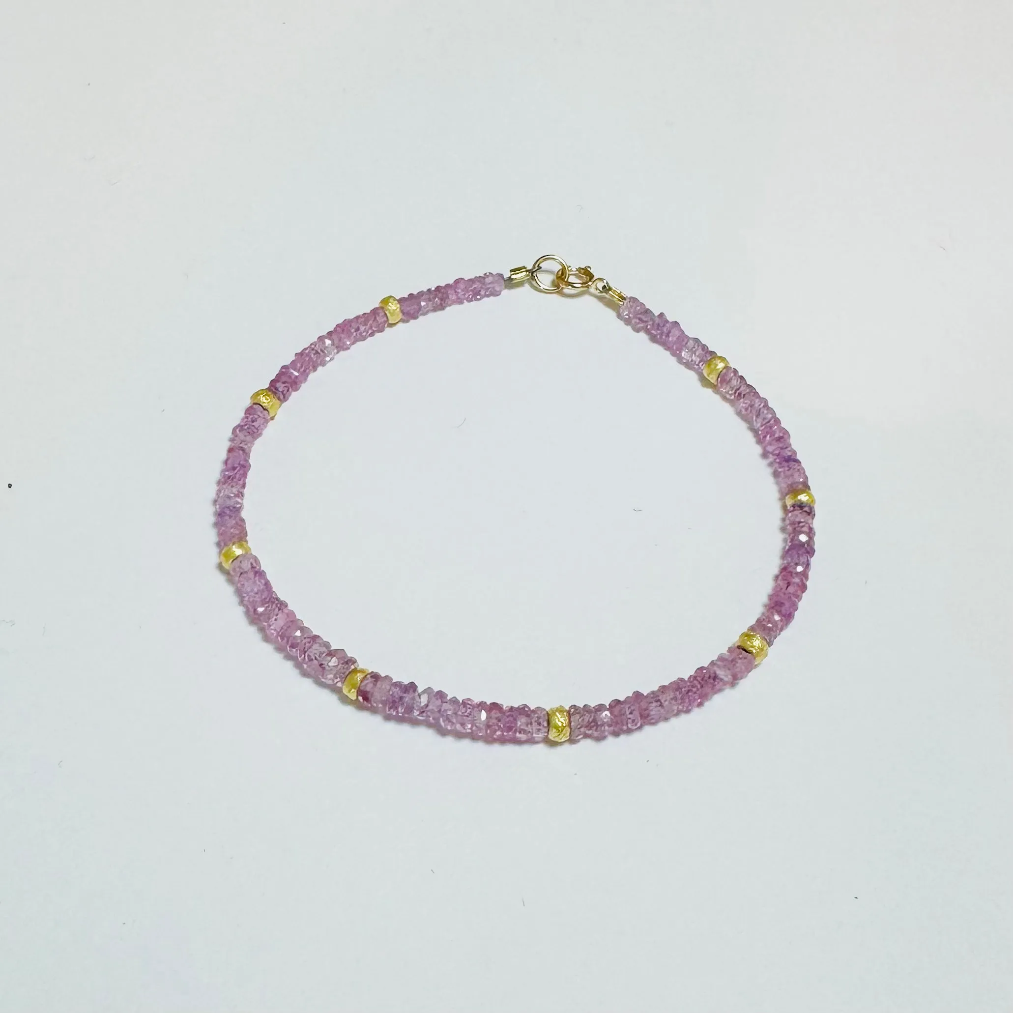 pink sapphire bracelet