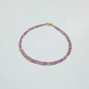 pink sapphire bracelet