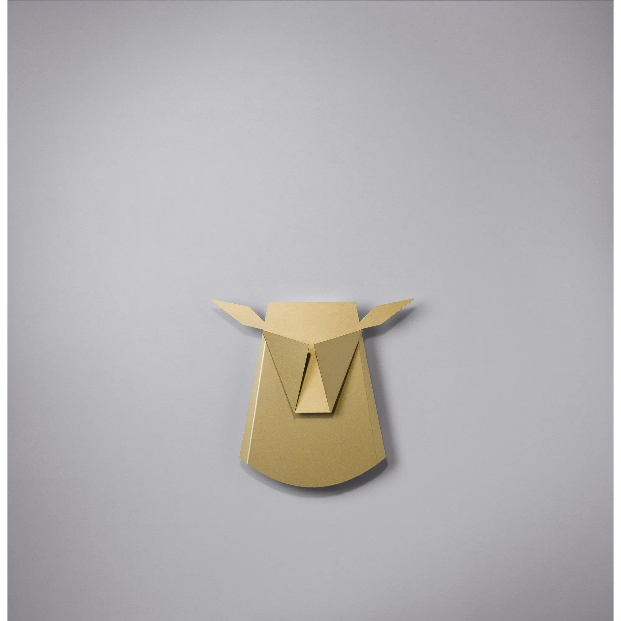 Popup Lighting Aluminum Deer Head Wall Light Fixture