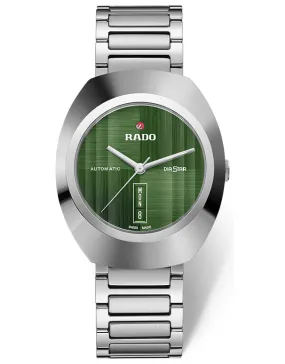Rado DiaStar 60 Year Anniversary Green Dial Watch - R12160303 - 786319