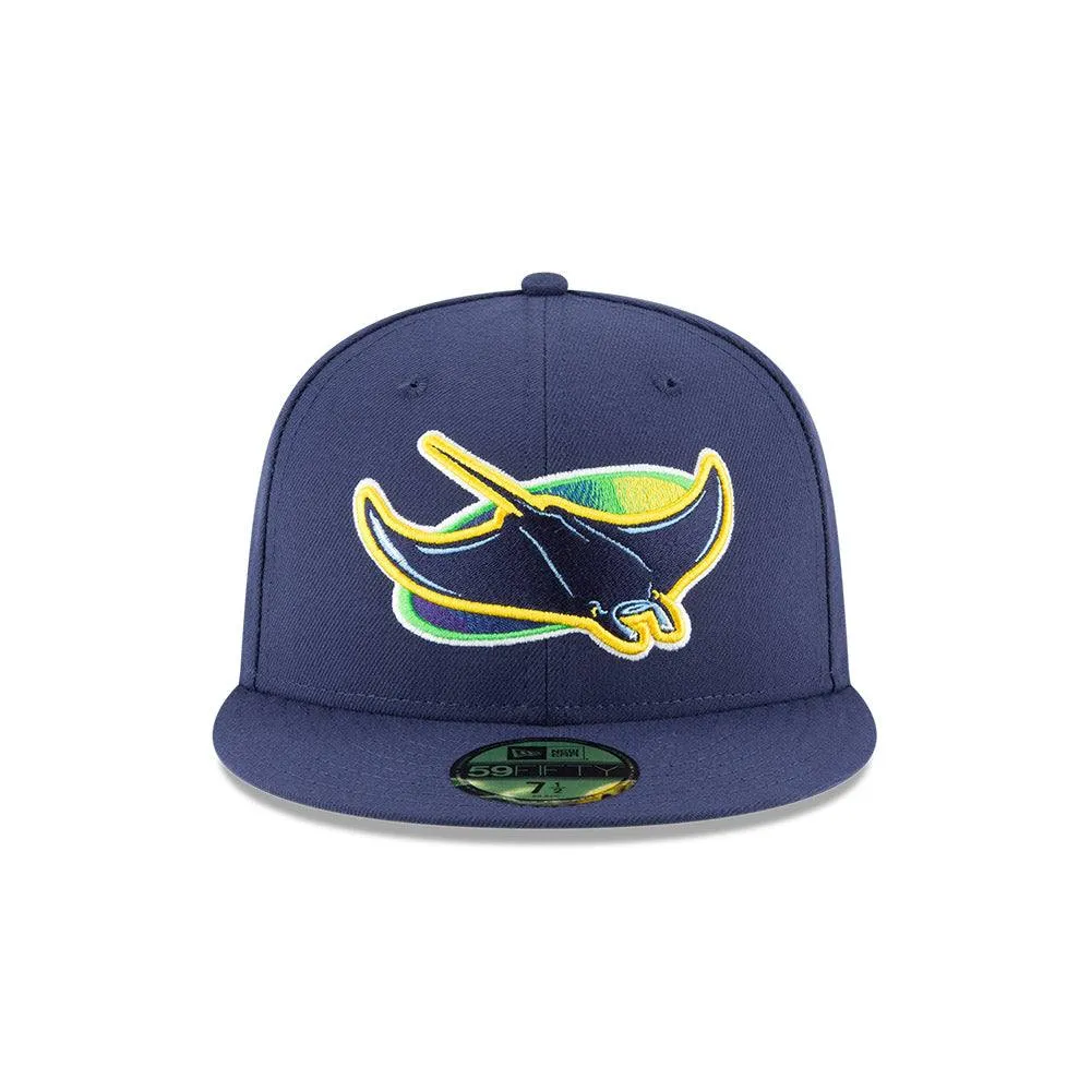 Rays New Era Navy 25th Anniversary Alt 59Fifty Fitted Hat