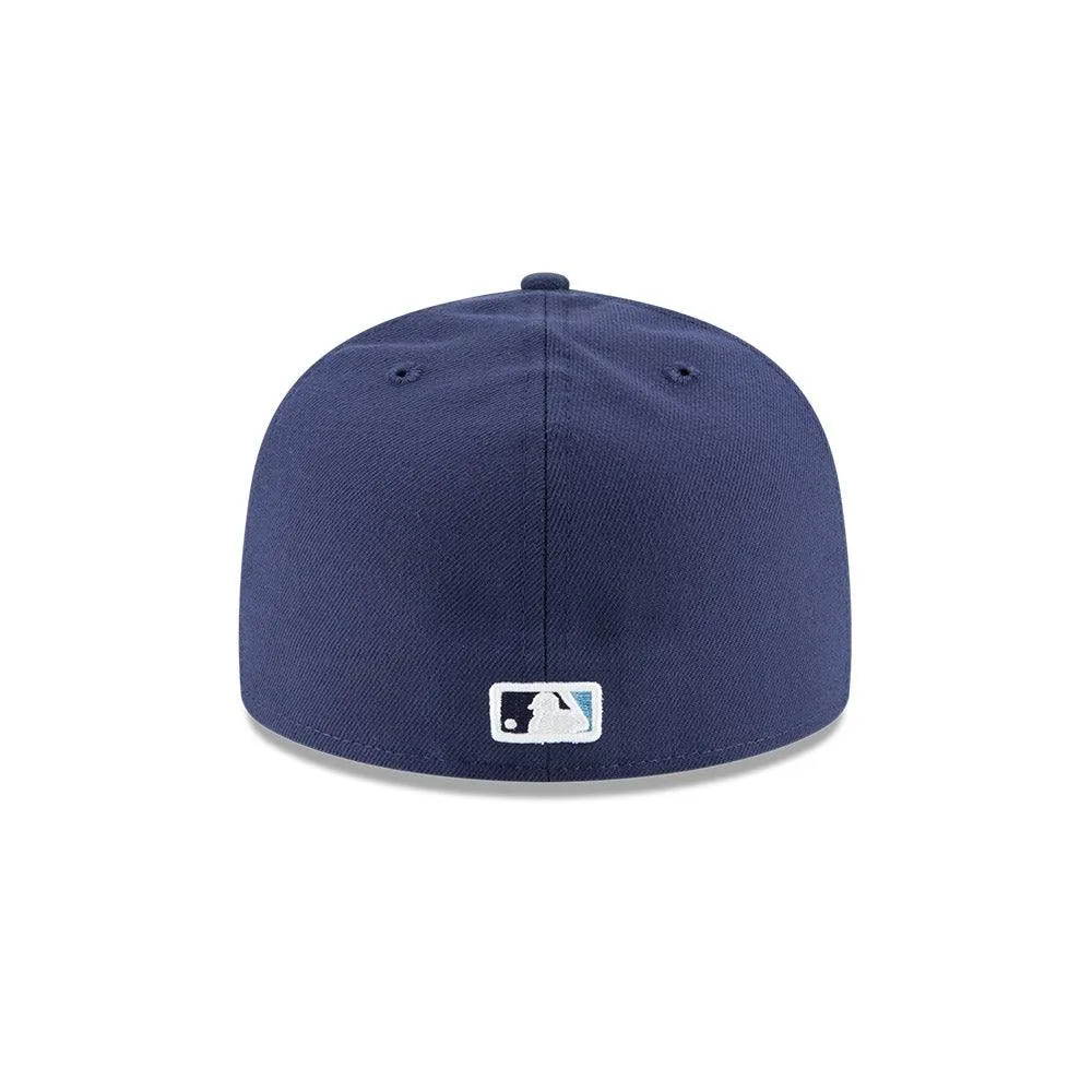 Rays New Era Navy 25th Anniversary Alt 59Fifty Fitted Hat