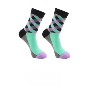 Retro Abstract Cotton Socks