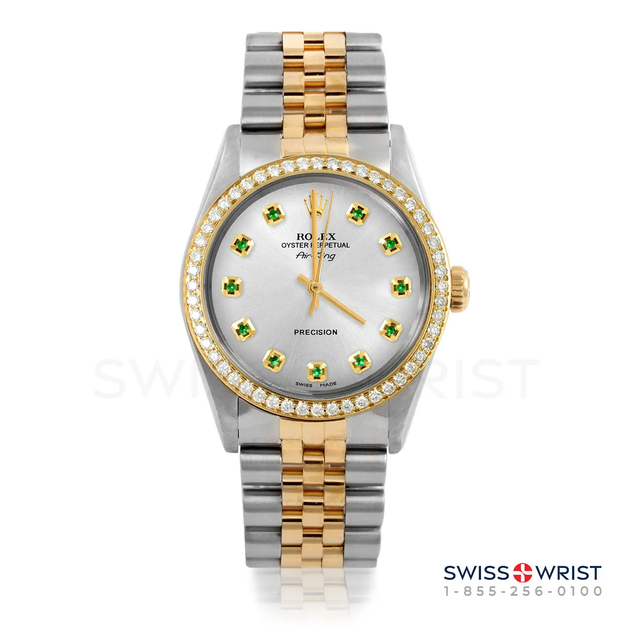 Rolex Air King 34mm | 5500-TT-SLV-EMD-AM-BDS-JBL