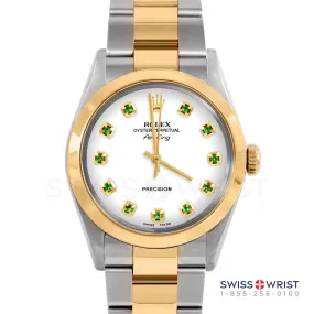 Rolex Air King 34mm | 5500-TT-WHT-EMD-AM-SMT-OYS