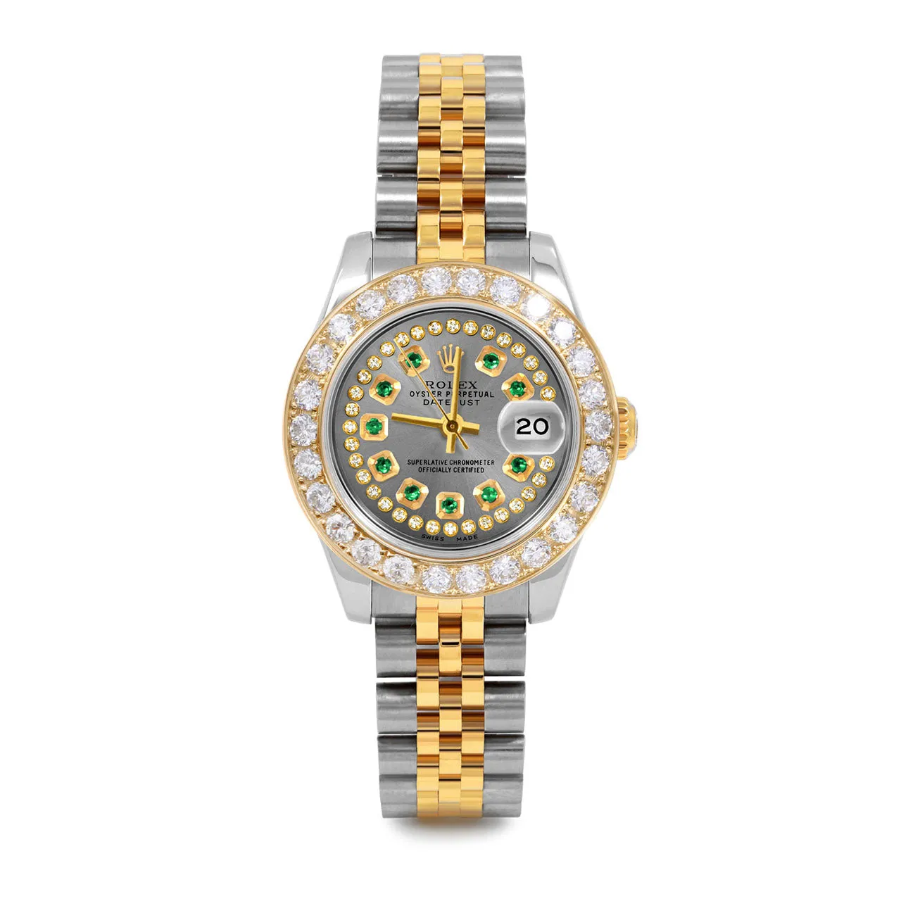 Rolex Datejust 26mm | 179173-SLT-STRE-2CT-JBL